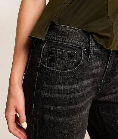 Low Rise Wide Leg Stretch Jean