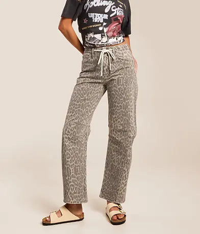 Kate Leopard Barrel Stretch Jean