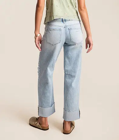 Kris Baggy Barrel Cuffed Jean