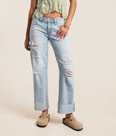 Kris Baggy Barrel Cuffed Jean