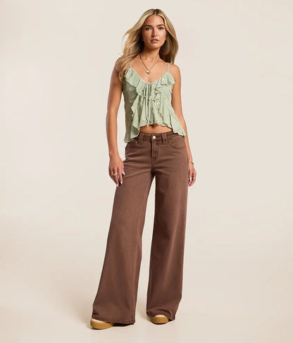 Kris Baggy Ultra Wide Leg Jean