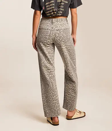 Kate Leopard Barrel Stretch Jean