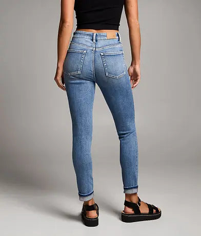 Parker Ankle Skinny Stretch Cuffed Jean